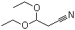 氰基乙醛缩二乙醇分子结构 (CAS 2032-34-0)