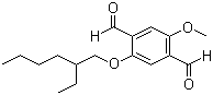 2-Methoxy-5-(2'-ethylhexyloxy)terephthalaldehyde molecular structure (CAS 203251-22-3)