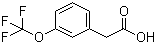 3-Trifluoromethoxyphenylacetic acid molecular structure (CAS 203302-97-0)
