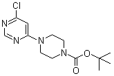 tert-Butyl 4-(6-chloropyrimidin-4-yl)piperazine-1-carboxylate molecular structure (CAS 203519-88-4)