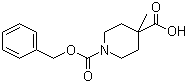 1-N-Cbz-4-Methylpiperidine-4-carboxylic acid molecular structure (CAS 203522-12-7)