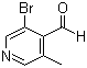 structure of CAS# 203569-15-7, 3-Bromo-5-methylpyridine-4-carboxaldehyde