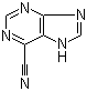 结构式 CAS# 2036-13-7, 6-氰基嘌呤
