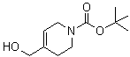 structure of CAS# 203663-26-7, 4-Hydroxymethyl-3,6-dihydro-2H-pyridine-1-carboxylic acid tert-butyl ester;tert-Butyl 4-(hydroxymethyl)-3,6-dihydropyridine-1(2H)-carboxylate