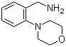 structure of CAS# 204078-48-8, 2-Morpholinobenzylamine;[2-(4-Morpholinyl)phenyl]methanamine
