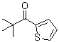 结构式 CAS# 20409-48-7, 2-(2,2-二甲基丙酰基)噻吩