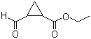 2-甲酰基-1-环丙烷甲酸乙酯分子结构 (CAS 20417-61-2)
