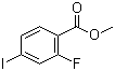 结构式 CAS# 204257-72-7, 2-氟-4-碘苯甲酸甲酯