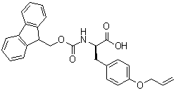 N-[(9H-Fluoren-9-ylmethoxy)carbonyl]-O-2-propen-1-yl-D-tyrosine molecular structure (CAS 204269-35-2)