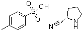 (2S)-2-Pyrrolidinecarbonitrile 4-methylbenzenesulfonate (1:1) molecular structure (CAS 204387-54-2)