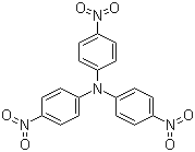 结构式 CAS# 20440-93-1, 三(4-硝基苯基)胺