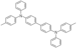 N,N'-二苯基-N,N'-双(4-甲基苯基)联苯-4,4'-二胺分子结构 (CAS 20441-06-9)