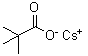 Cesium pivalate molecular structure (CAS 20442-70-0)