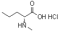 N-Methyl-D-norvaline hydrochloride (1:1) molecular structure (CAS 2044710-63-4)