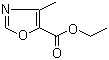 structure of CAS# 20485-39-6, Ethyl 4-methyl-1,3-oxazole-5-carboxylate;4-Methyl-oxazole-5-carboxylic acid ethyl ester