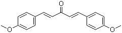 1,5-双(4-甲氧基苯基)-1,4-戊二烯-3-酮分子结构 (CAS 2051-07-2)