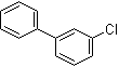 3-氯联苯分子结构 (CAS 2051-61-8)