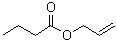 Butyric acid allyl ester molecular structure (CAS 2051-78-7)