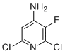 2,6-Dichloro-3-fluoropyridin-4-amine molecular structure (CAS 2051921-49-2)
