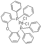 顺式-[二[2-(二苯基膦基)苯基]醚]二氯钯分子结构 (CAS 205319-06-8)