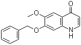 7-Benzyloxy-6-methoxy-1H-quinolin-4-one molecular structure (CAS 205448-29-9)