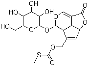 鸡矢藤甙分子结构 (CAS 20547-45-9)