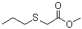 Methyl (propylthio)acetate molecular structure (CAS 20600-65-1)