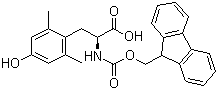 Fmoc-2,6-dimethyl-L-tyrosine molecular structure (CAS 206060-54-0)