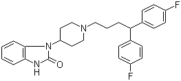 结构式 CAS# 2062-78-4, 匹莫齐特