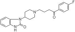 Benperidol molecular structure (CAS 2062-84-2)