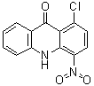 1-Chloro-4-nitroacridone molecular structure (CAS 20621-51-6)