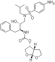 Darunavir molecular structure (CAS 206361-99-1)