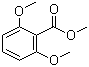 结构式 CAS# 2065-27-2, 2,6-二甲氧基苯甲酸甲酯