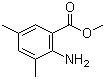 Methyl 2-amino-3,5-dimethylbenzoate molecular structure (CAS 206551-23-7)