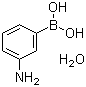 3-Aminophenylboronic acid monohydrate molecular structure (CAS 206658-89-1)