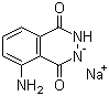 structure of CAS# 20666-12-0, Luminol sodium salt;Galavit; Tamerit; Tamirite; 5-Amino-4-hydroxy-1(2H)-phthalazinone sodium salt; 5-Amino-2,3-dihydro-1,4-phthalazinedione monosodium salt