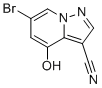 6-Bromo-4-hydroxypyrazolo[1,5-A]pyridine-3-carbonitrile molecular structure (CAS 2068065-16-5)
