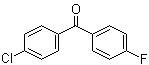 4-氯-4'-氟二苯甲酮分子结构 (CAS 2069-48-9)