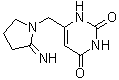 6-[(2-Imino-1-pyrrolidinyl)methyl]-2,4(1H,3H)-pyrimidinedione molecular structure (CAS 2069937-25-1)