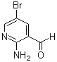 structure of CAS# 206997-15-1, 2-Amino-5-bromopyridine-3-carboxaldehyde;2-Amino-5-bromonicotinaldehyde
