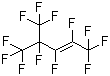 Perfluoro(4-methylpent-2-ene) molecular structure (CAS 2070-70-4)