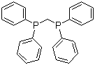 structure of CAS# 2071-20-7, Bis(diphenylphosphino)methane;Methylenebis(diphenylphosphine); DPM