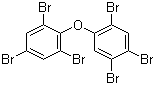 2,2',4,4',5,6'-Hexabromodiphenyl ether molecular structure (CAS 207122-15-4)