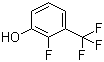 2-氟-3-(三氟甲基)苯酚分子结构 (CAS 207291-85-8)