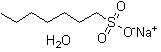 structure of CAS# 207300-90-1, 1-Heptanesulfonic acid sodium salt monohydrate