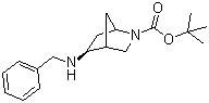 (1R,4R,5R)-rel-5-[(苯甲基)氨基]-2-氮杂双环[2.2.1]庚烷-2-羧酸叔丁酯分子结构 (CAS 207405-64-9)
