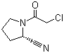structure of CAS# 207557-35-5, (2S)-1-(Chloroacetyl)-2-pyrrolidinecarbonitrile