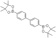 4,4'-联苯二硼酸二频哪醇酯分子结构 (CAS 207611-87-8)