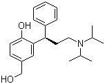 (R)-5-Hydroxymethyl tolterodine molecular structure (CAS 207679-81-0)