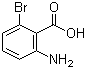 2-Amino-6-bromobenzoic acid molecular structure (CAS 20776-48-1)